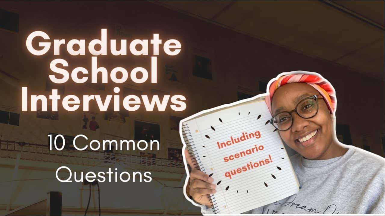 best questions for grad school interview