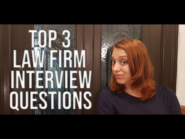 best questions for law firm