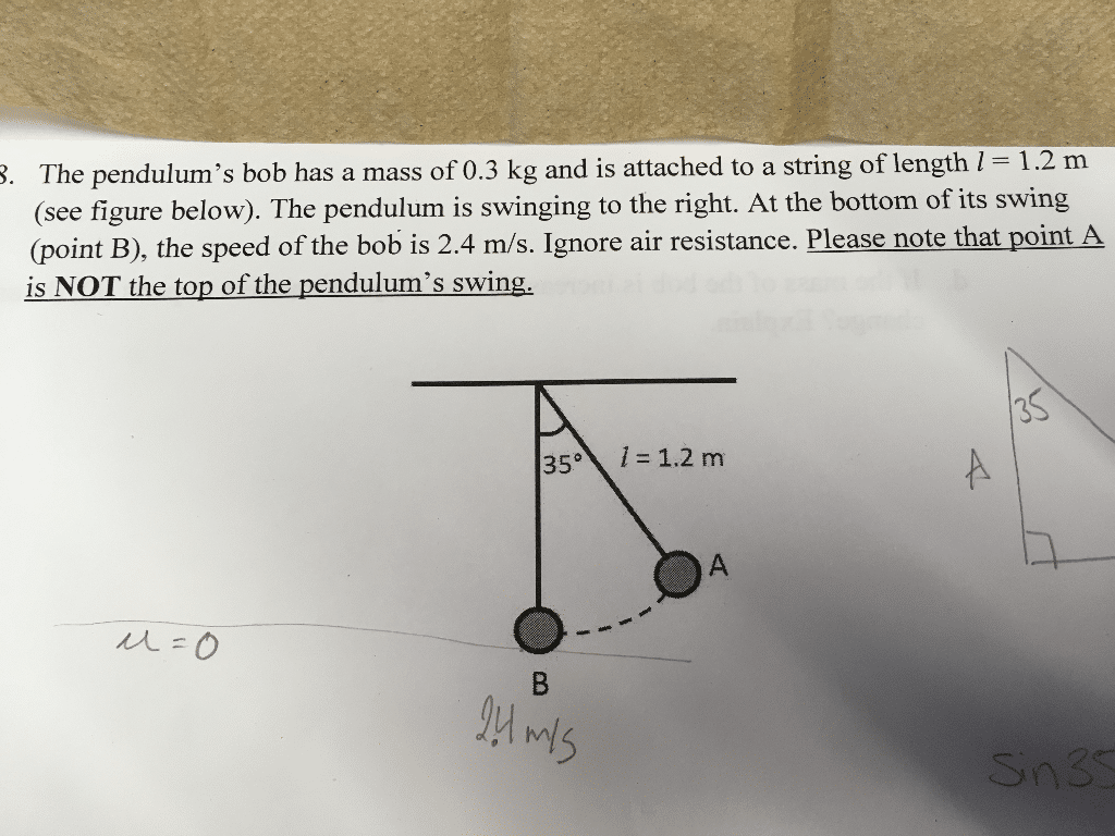 best questions for pendulum