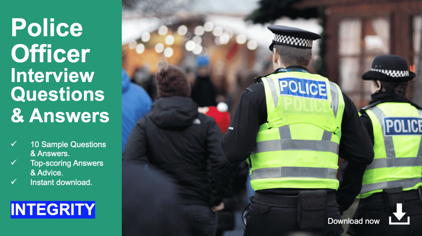 best questions for police recruiters