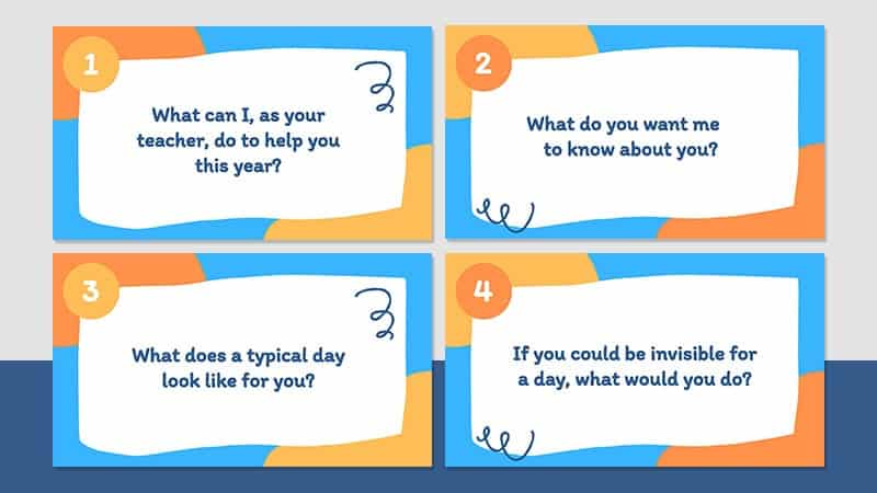 best questions for preschool