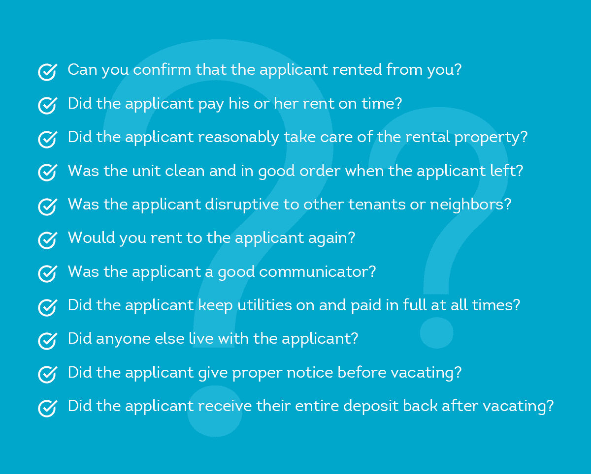 best questions for renting a house