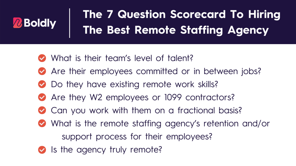 best questions for staffing agency