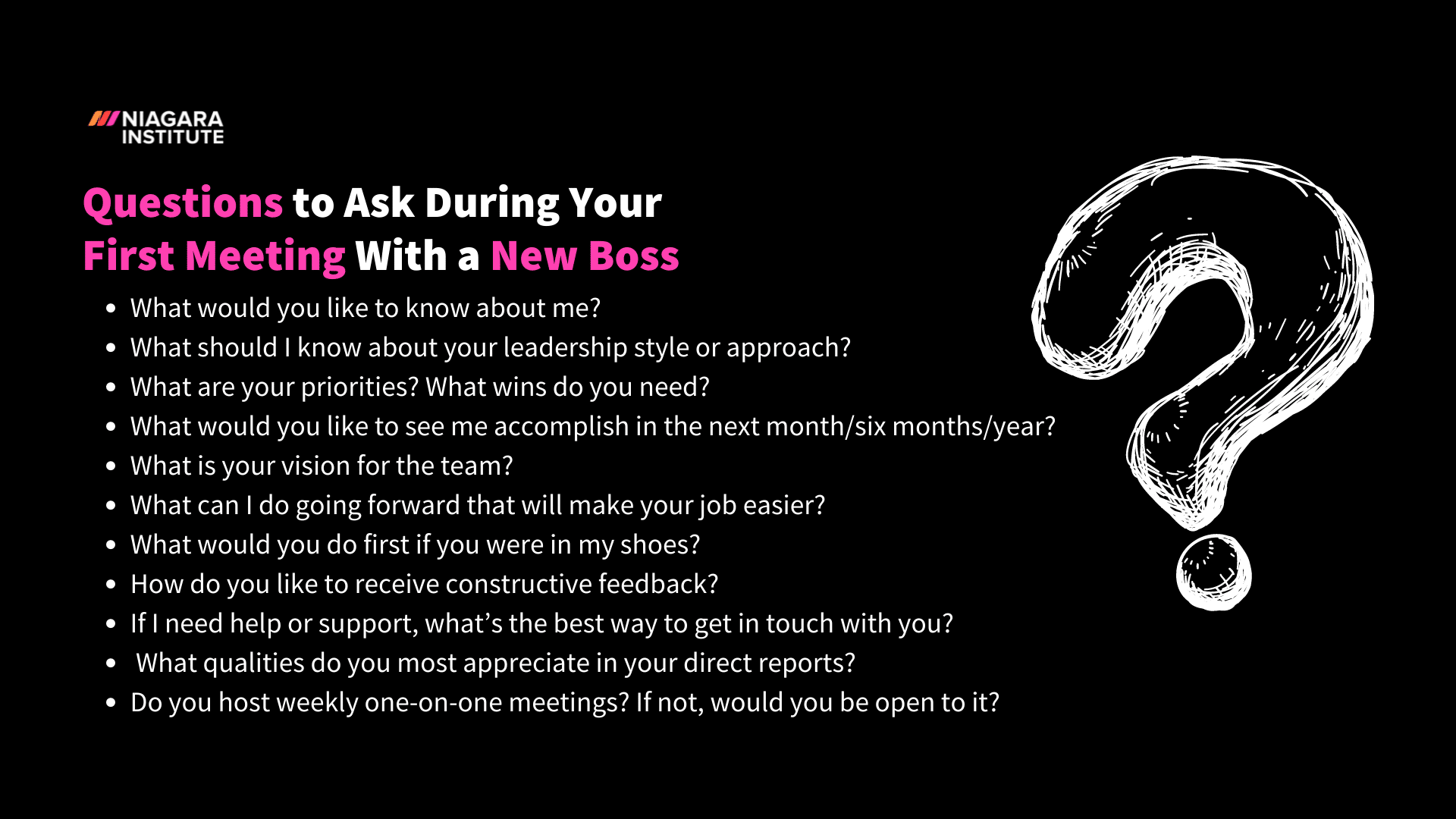 best questions for your new boss