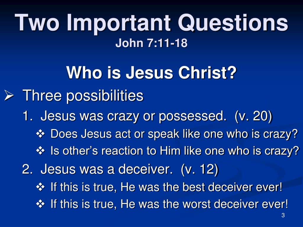 best questions of jesus