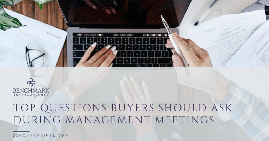 best questions when acquiring a company