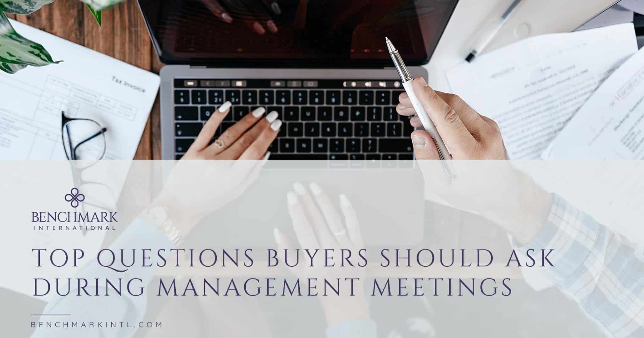best questions when acquiring a company