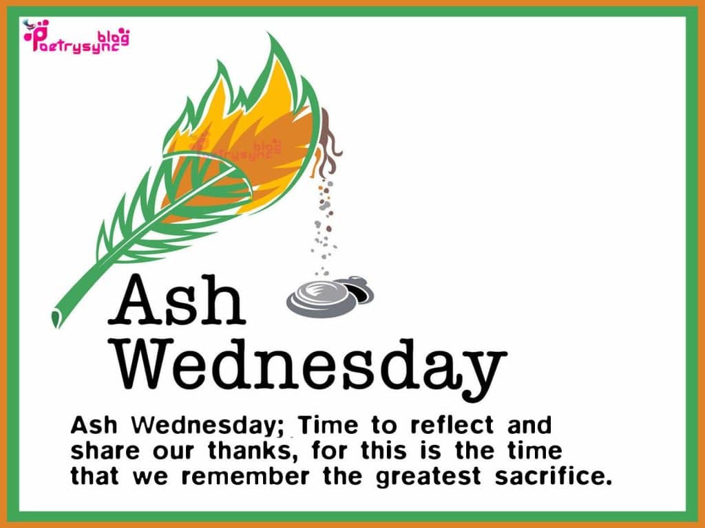 best quotes about ash wednesday