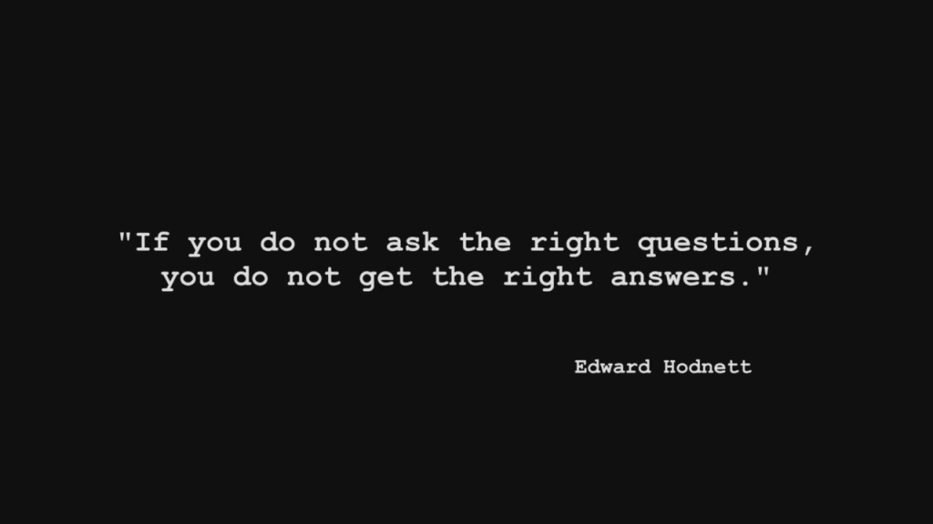 best quotes about asking the right questions