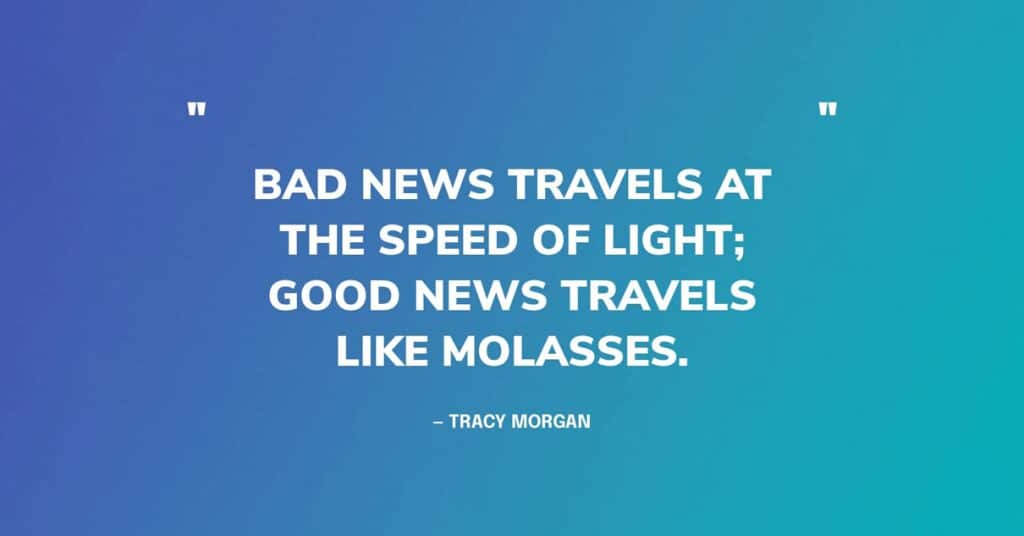 best quotes about bad news