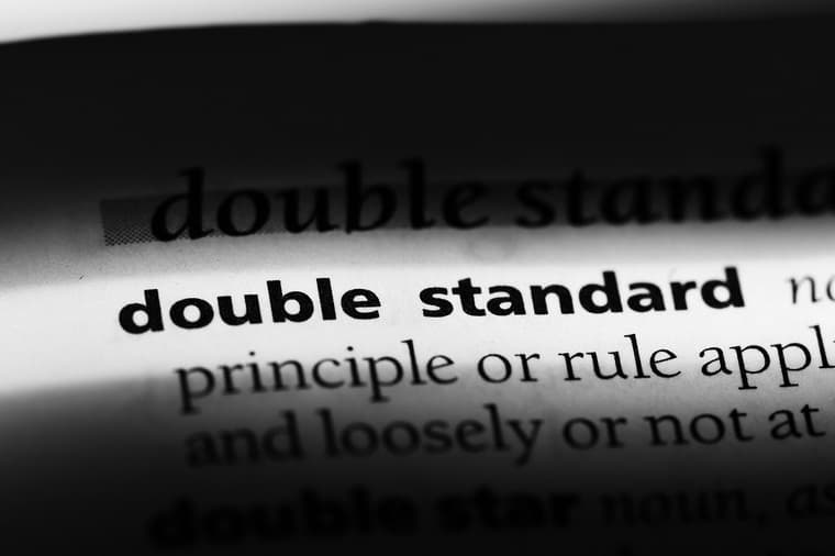best quotes about double standards at work