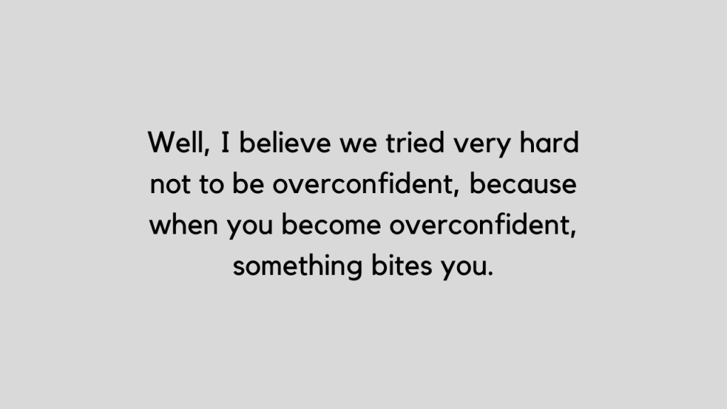 best quotes about overconfidence