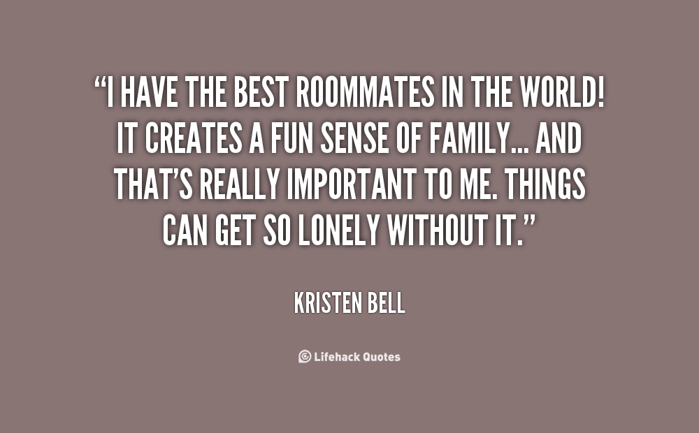 best quotes about roommates
