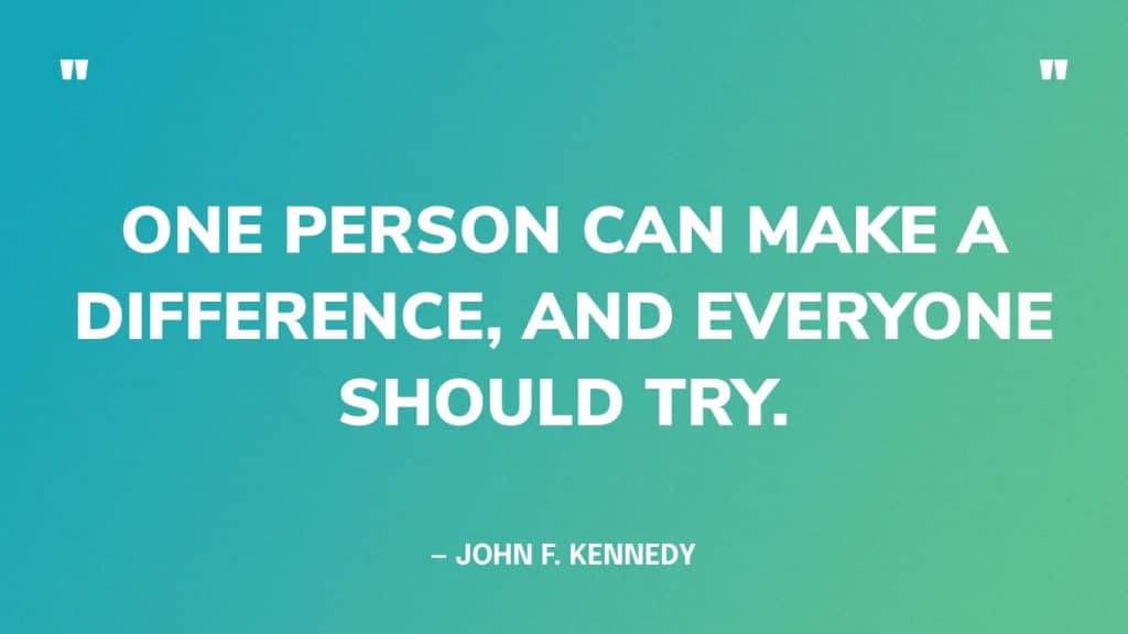 best quotes about small things making a big difference