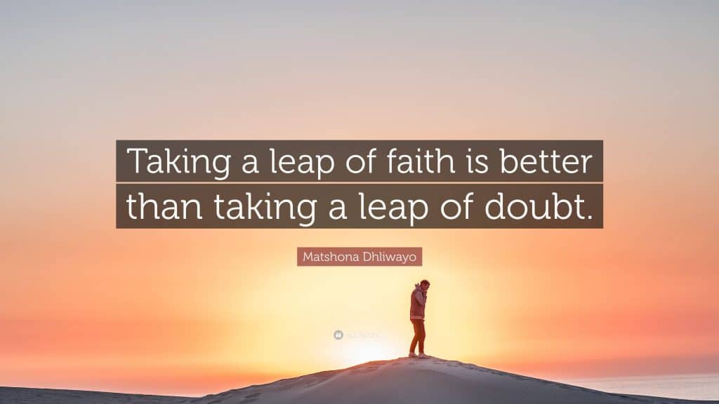 best quotes about taking a leap scaled