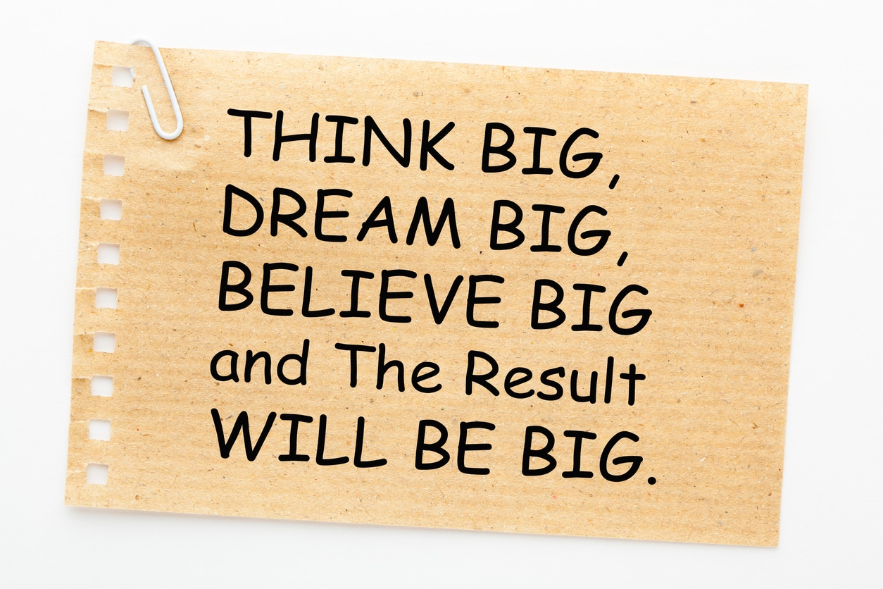 best quotes about thinking big