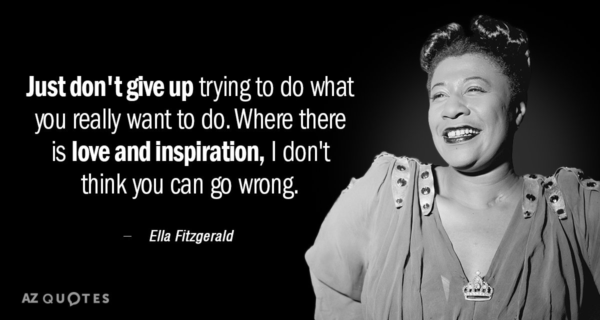 best quotes by ella fitzgerald