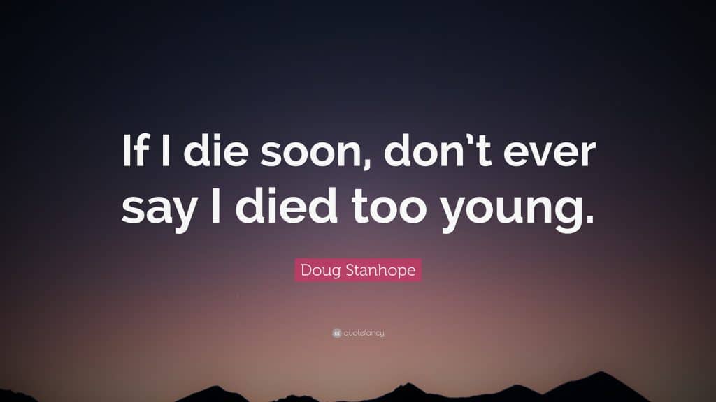 best quotes died too young scaled