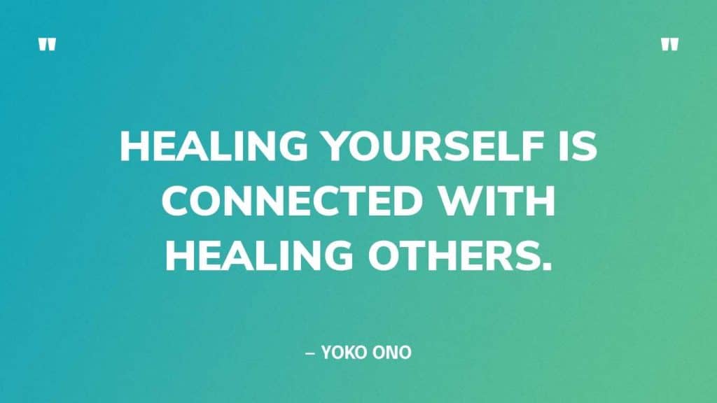 best quotes for self healing