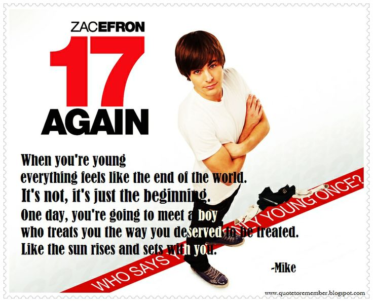 best quotes from 17 again