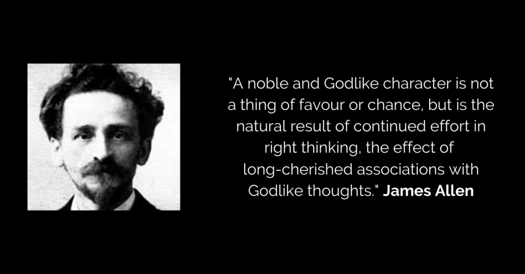 best quotes from as a man thinketh