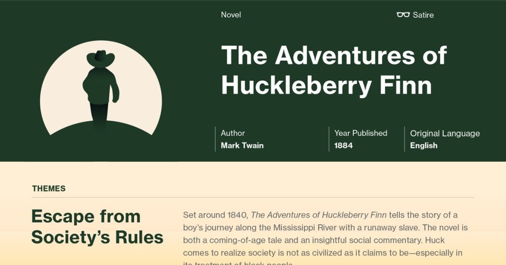 best quotes from huckleberry finn with page number