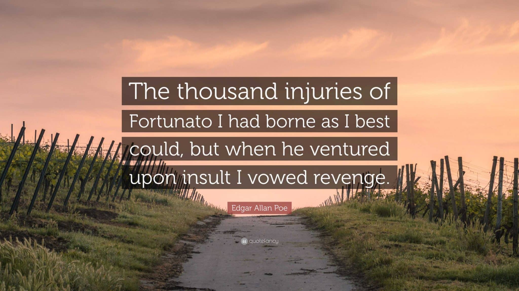 best quotes from the cask of amontillado about revenge scaled