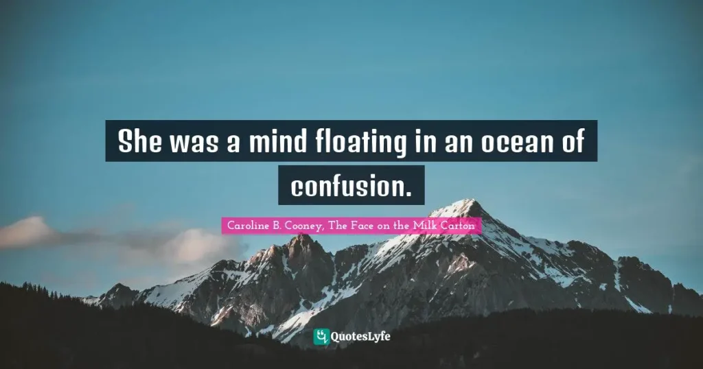 best quotes from the face on the milk carton