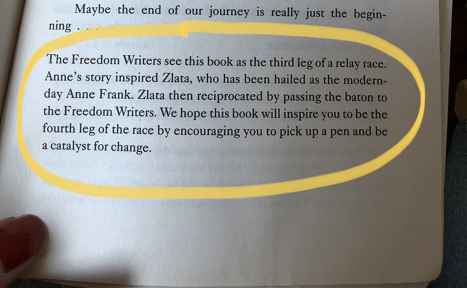 best quotes from the movie freedom writers