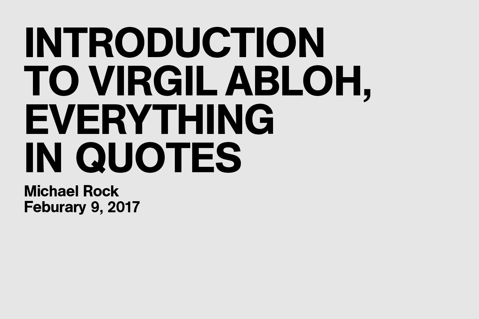 best quotes from virgil abloh