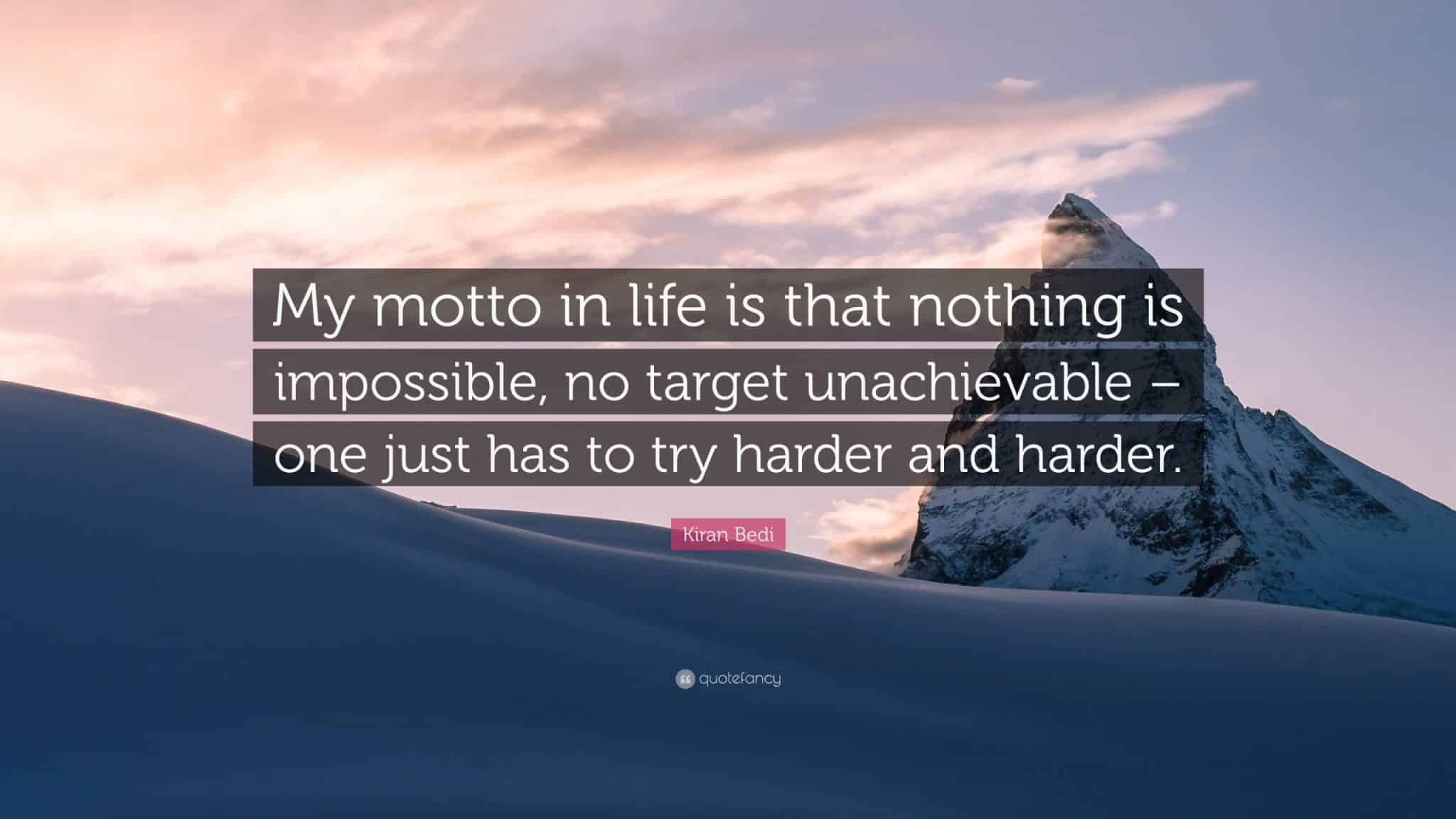 best quotes nothing is impossible scaled