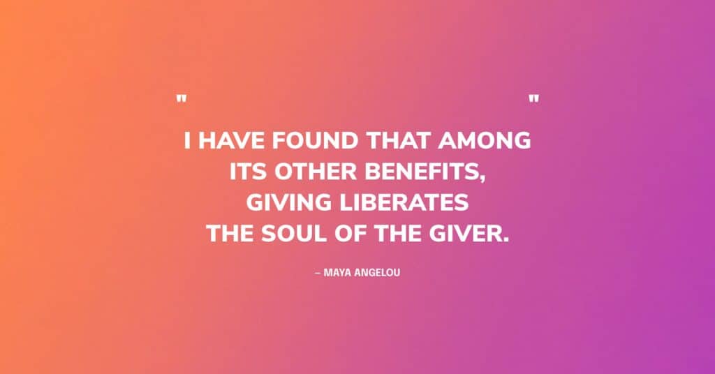 best quotes of generosity