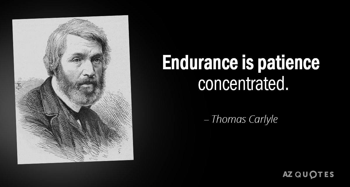 best quotes on endurance