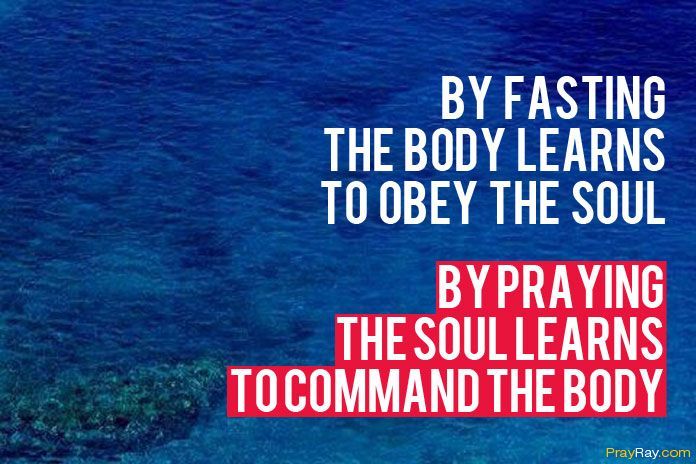 best quotes on fasting and prayer