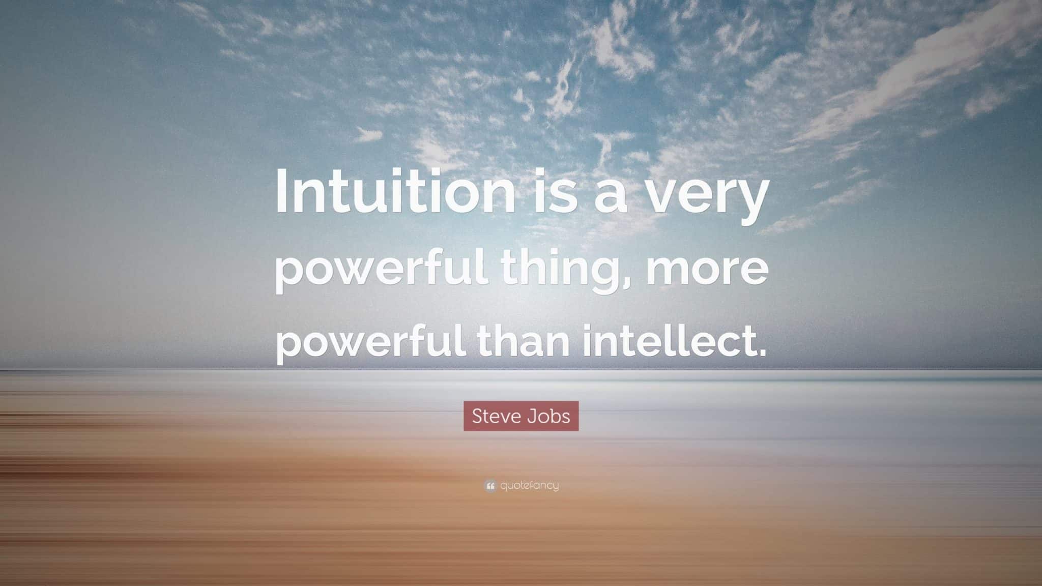 best quotes on intuition scaled