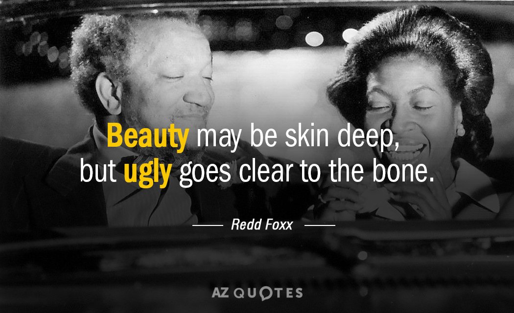 best quotes on ugly face