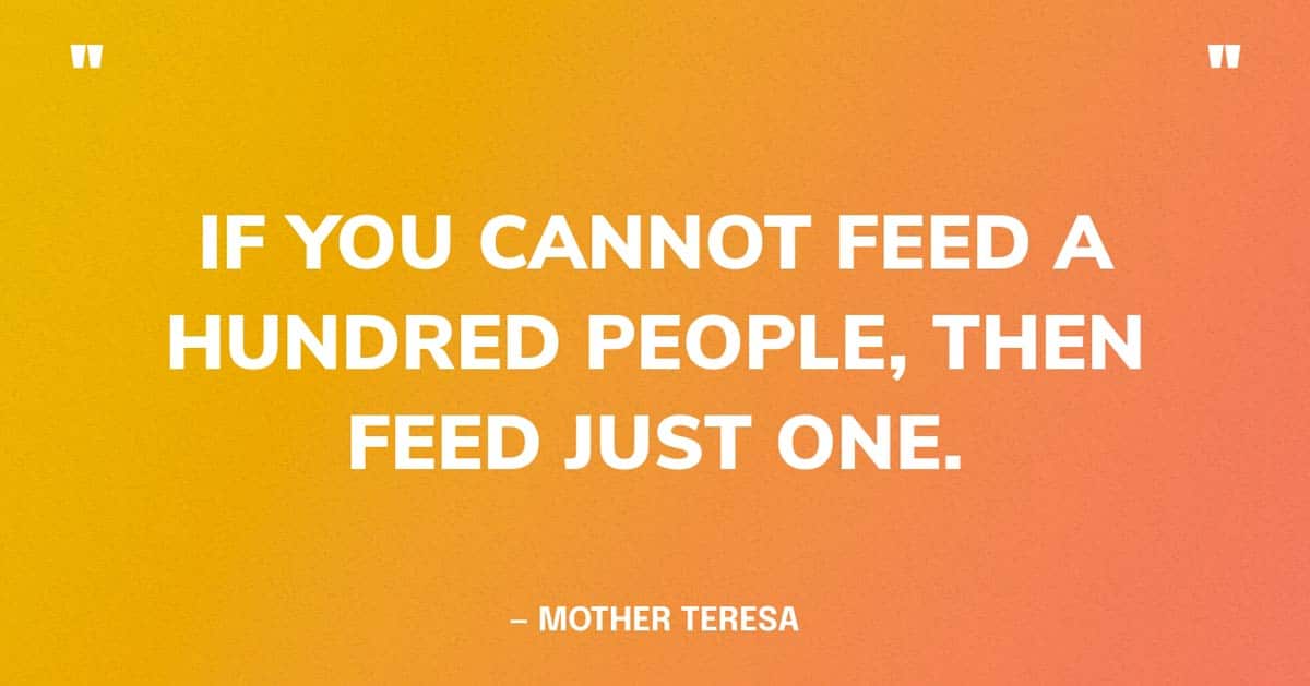 best quotes on world hunger