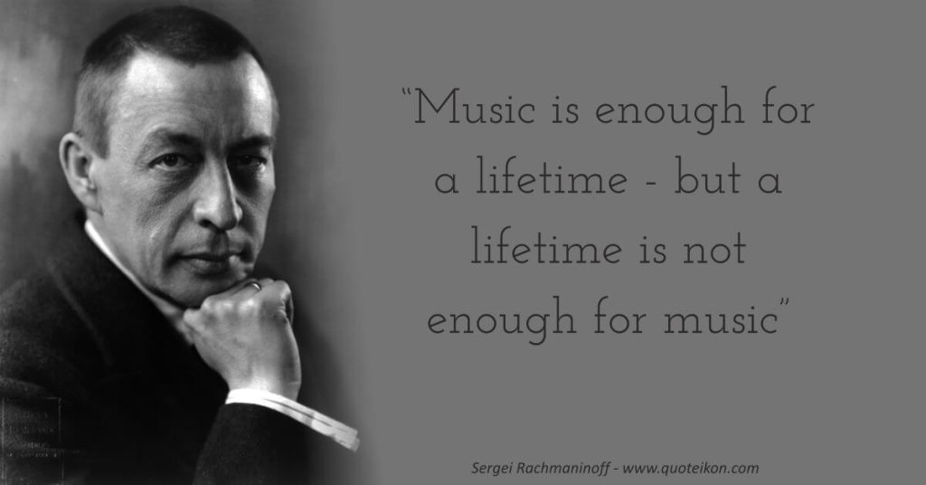 best rachmaninoff quotes