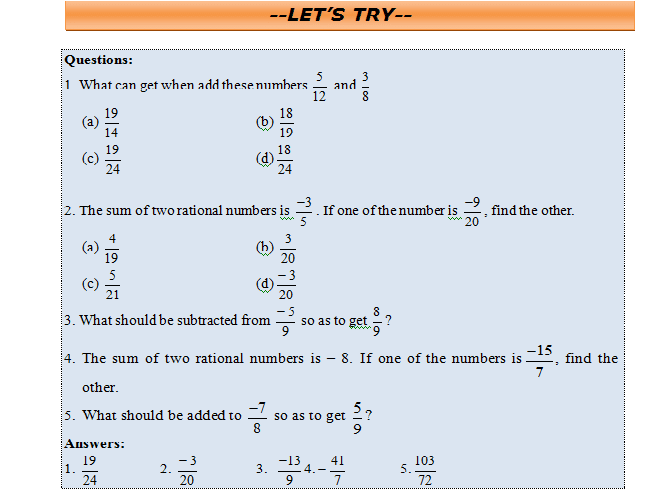 best rational questions