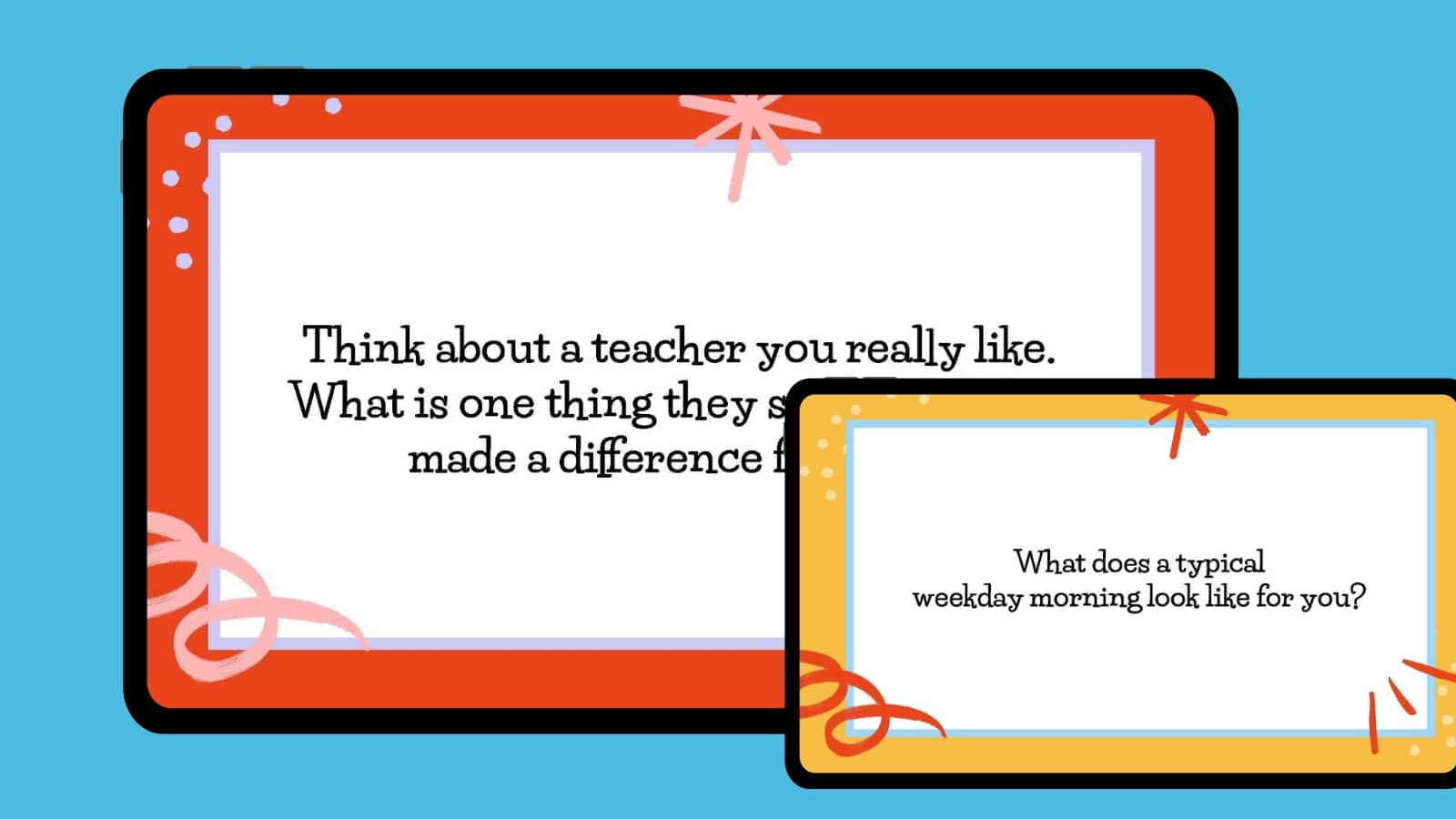 best reader response questions middle school