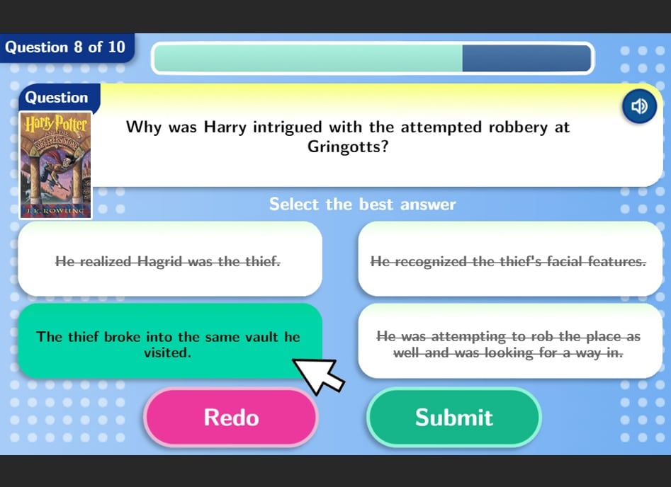 best reading counts quiz questions