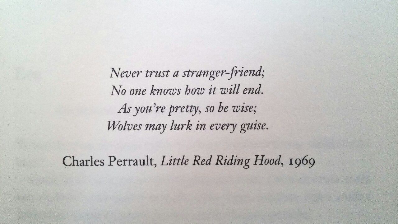 best red riding hood quotes