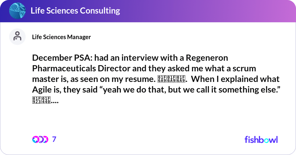 best regeneron interview questions