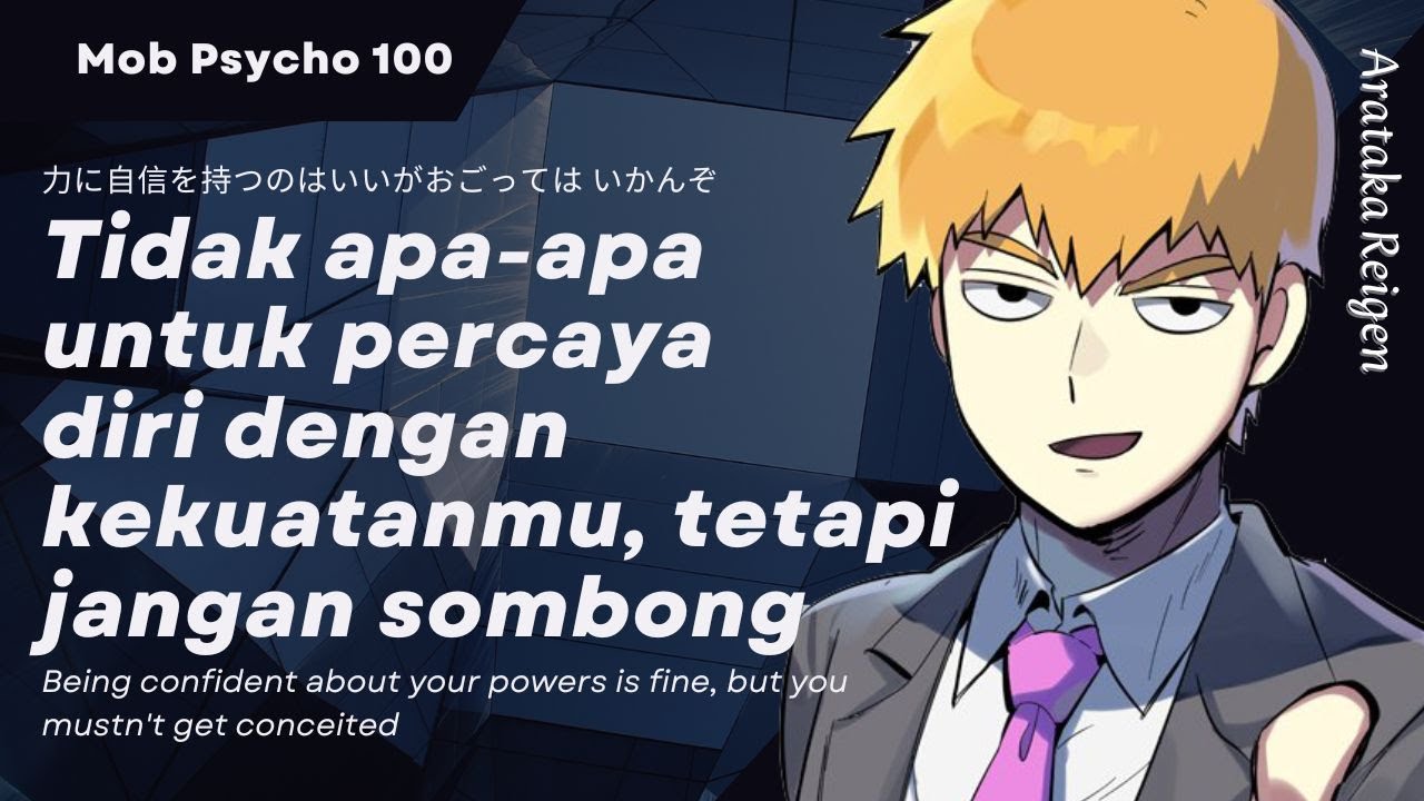 best reigen arataka quotes