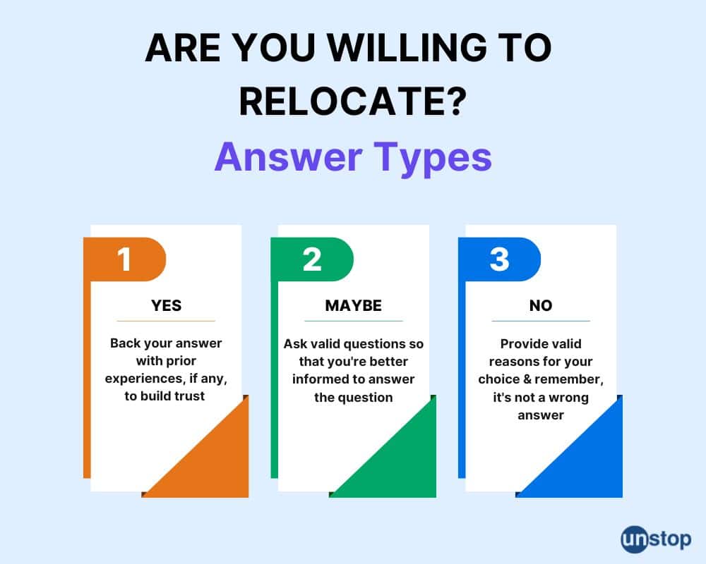best relocation questions for employer