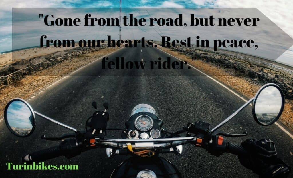 best rest in peace biker quotes