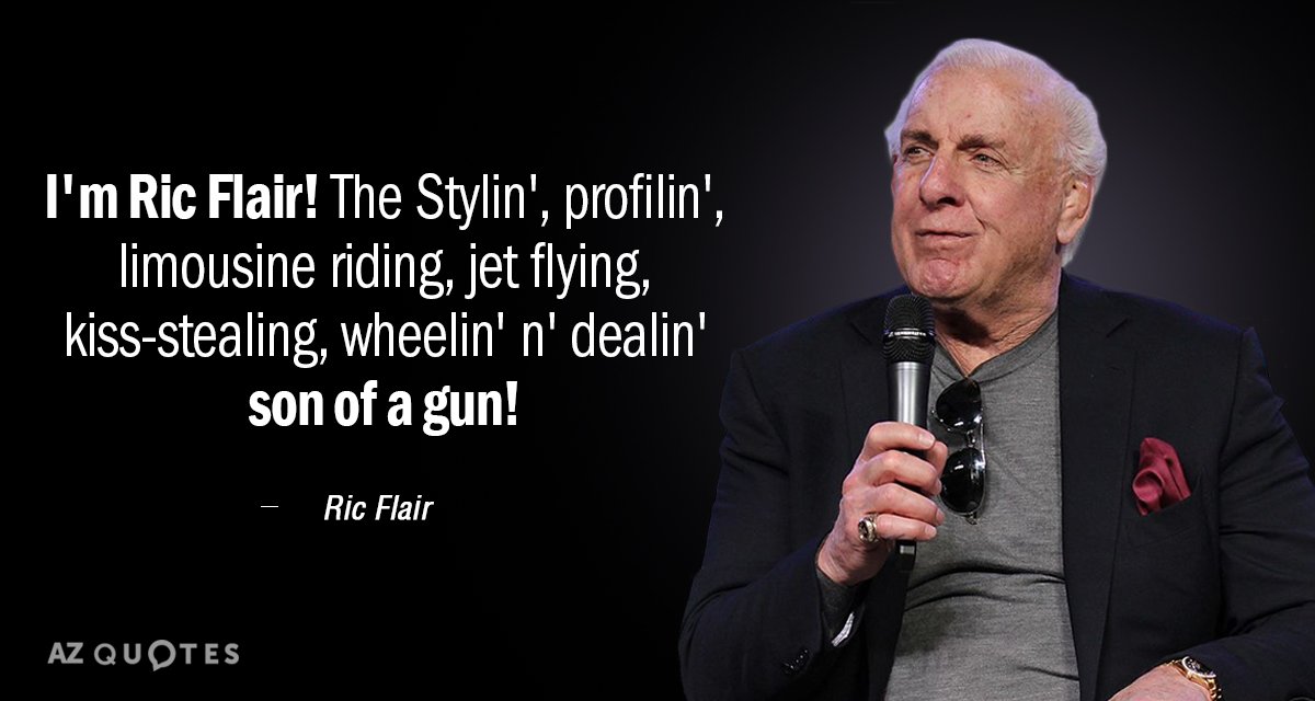 best ric flair quotes rolex