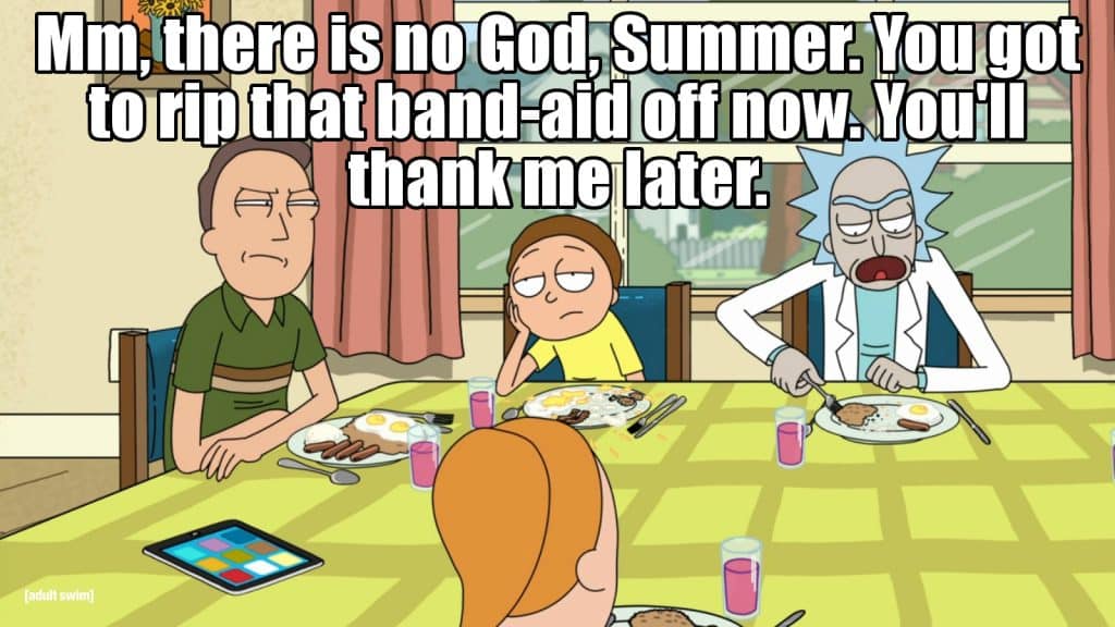 best rick sanchez quotes about love
