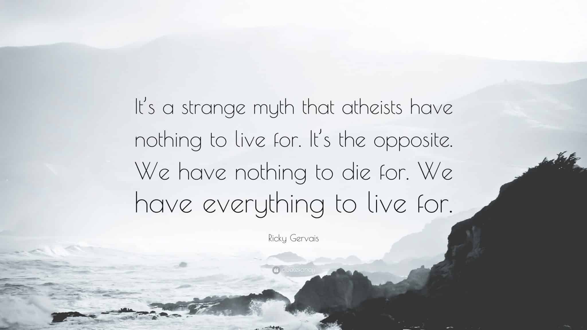 best ricky gervais atheist quotes scaled