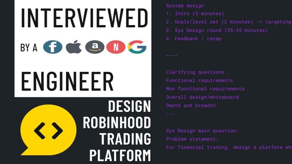 best robinhood interview questions